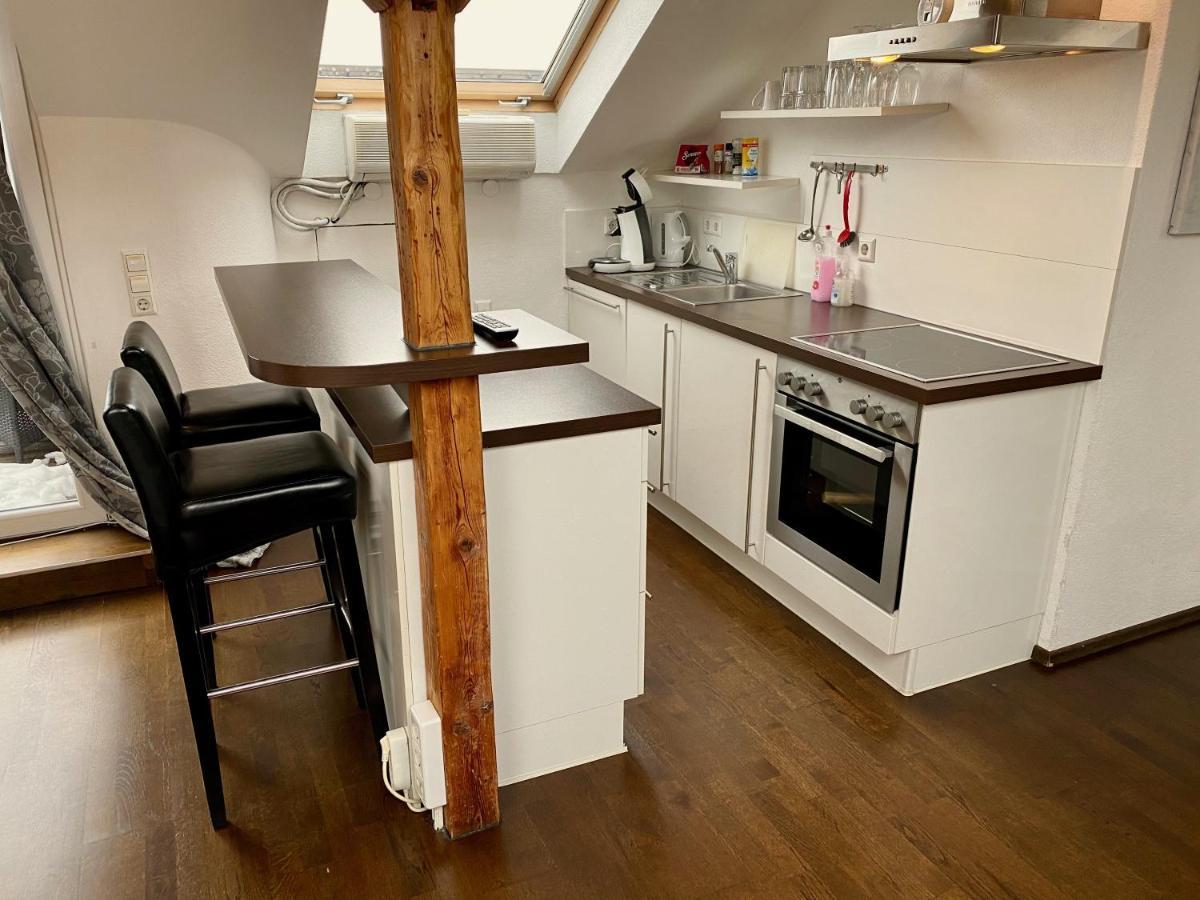 Wohnen Ueber Den Daechern Von Ravensburg, Stadtnah, Kamin, Klima Apartman Kültér fotó